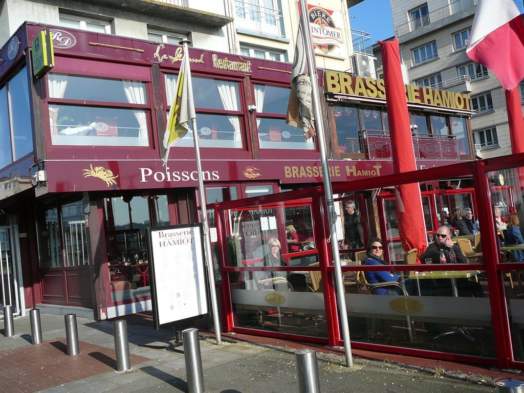 Logis Hôtel Hamiot Boulogne-sur-Mer Exterior foto